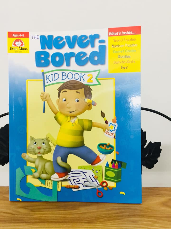 The Never Bored Kid Book (Sách nhập) - 10 quyển