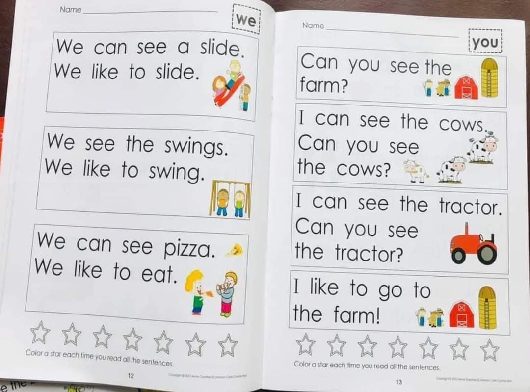Sight word - Bộ 4q + 2q có file MP3