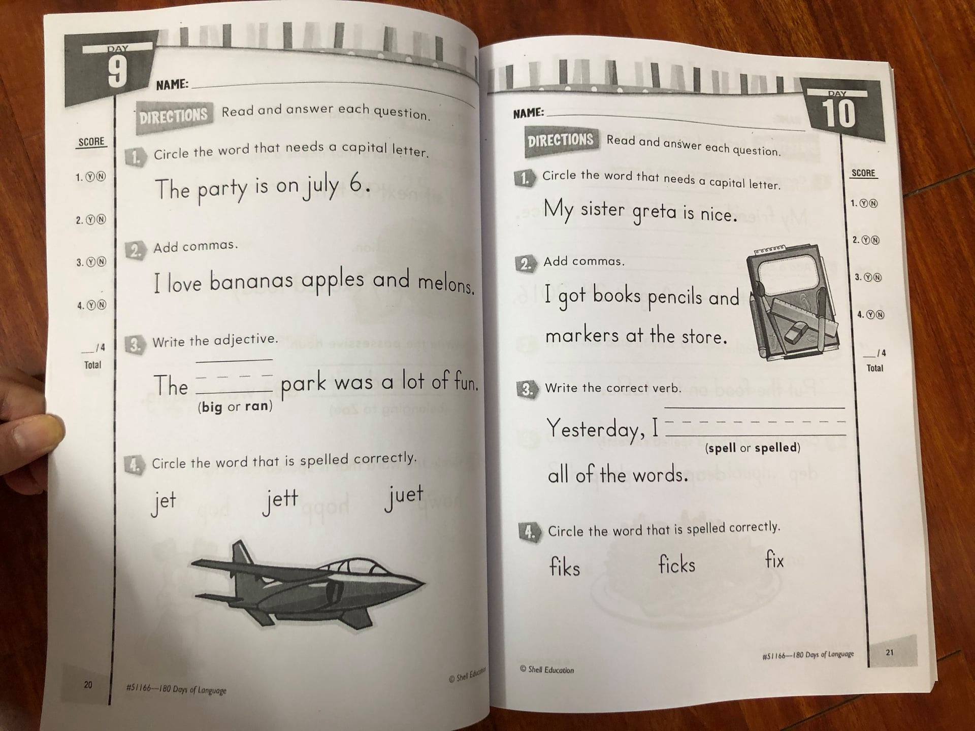 180 days - 7 quyển Level 1