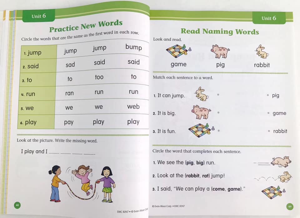 Smart start sight words (Sách nhập) - 2 quyển