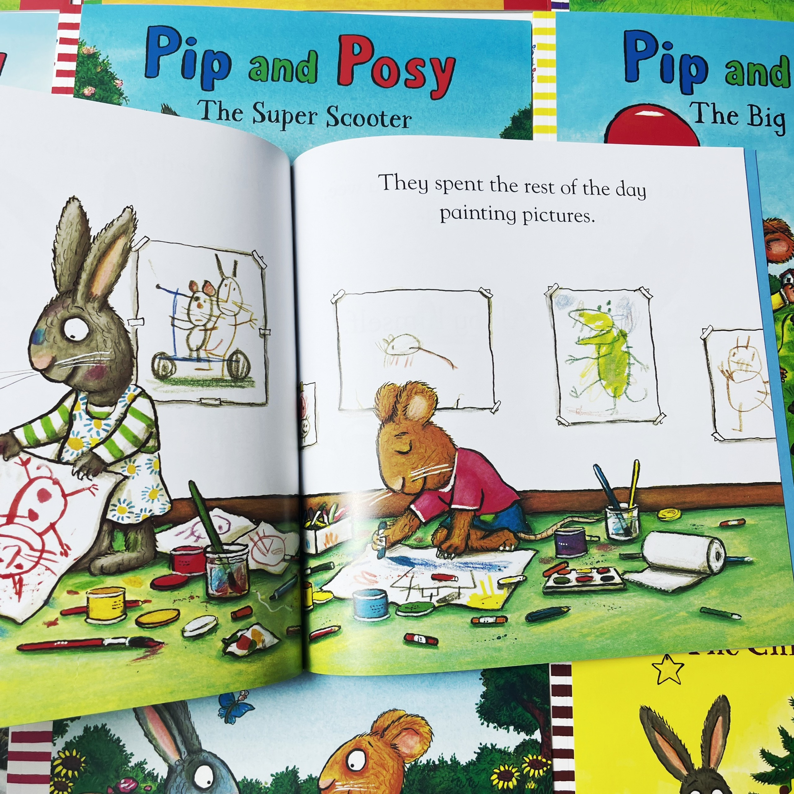 Pip and Posy (Sách nhập) - 10 quyển kèm file nghe