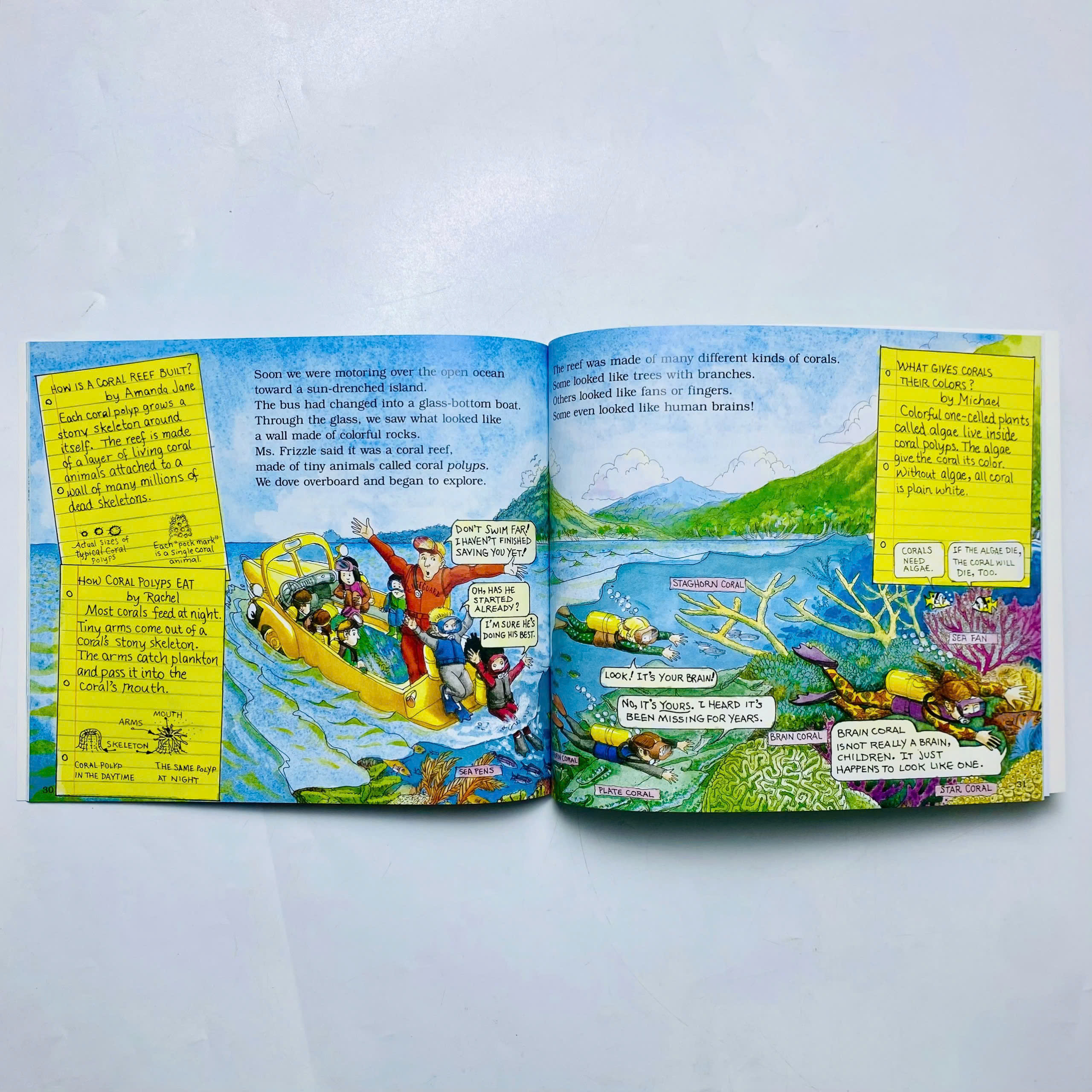 Magic School Bus (Sách nhập khẩu) - Bộ 12 quyển kèm file nghe