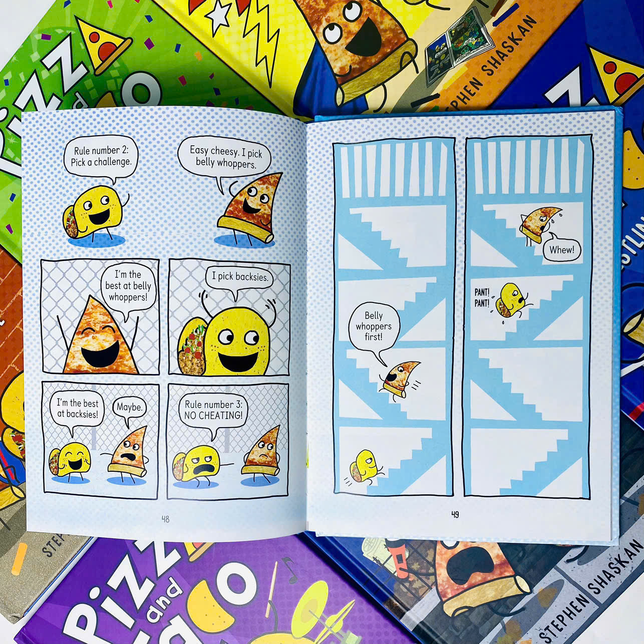 🎉 PIZZA & TACO – Bộ truyện cười “ngon mắt, vui miệng”, giúp bé mê đọc tiếng Anh! 🍕🌮