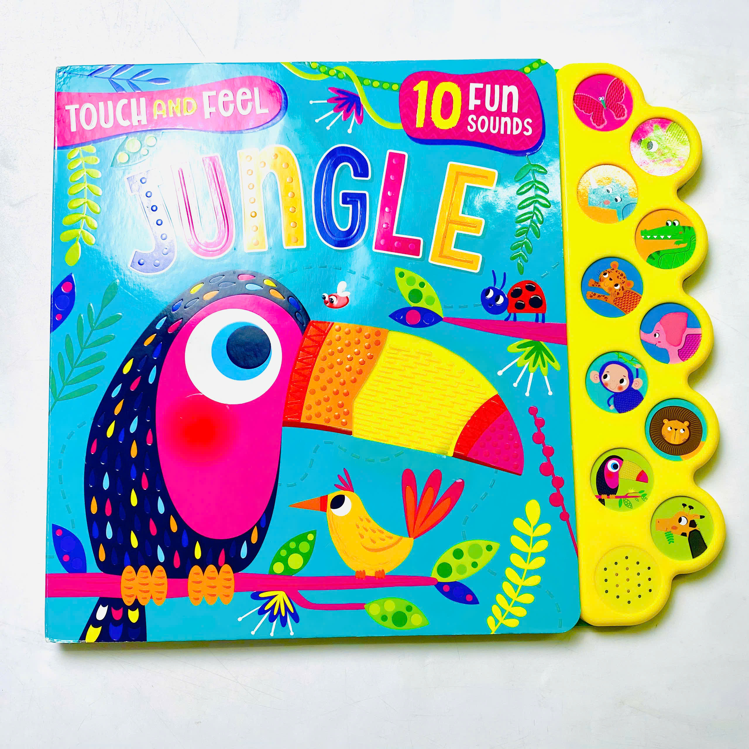 Touch and Feel Sound Book – Bộ sách âm thanh cảm ứng 3 chủ đề cực hot.