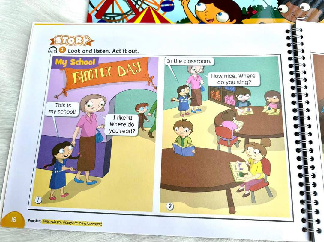 My Little Island - Là bộ sách Tiếng Anh được biên soạn theo những kiến thức phù hợp với trẻ trong độ tuổi mầm non.