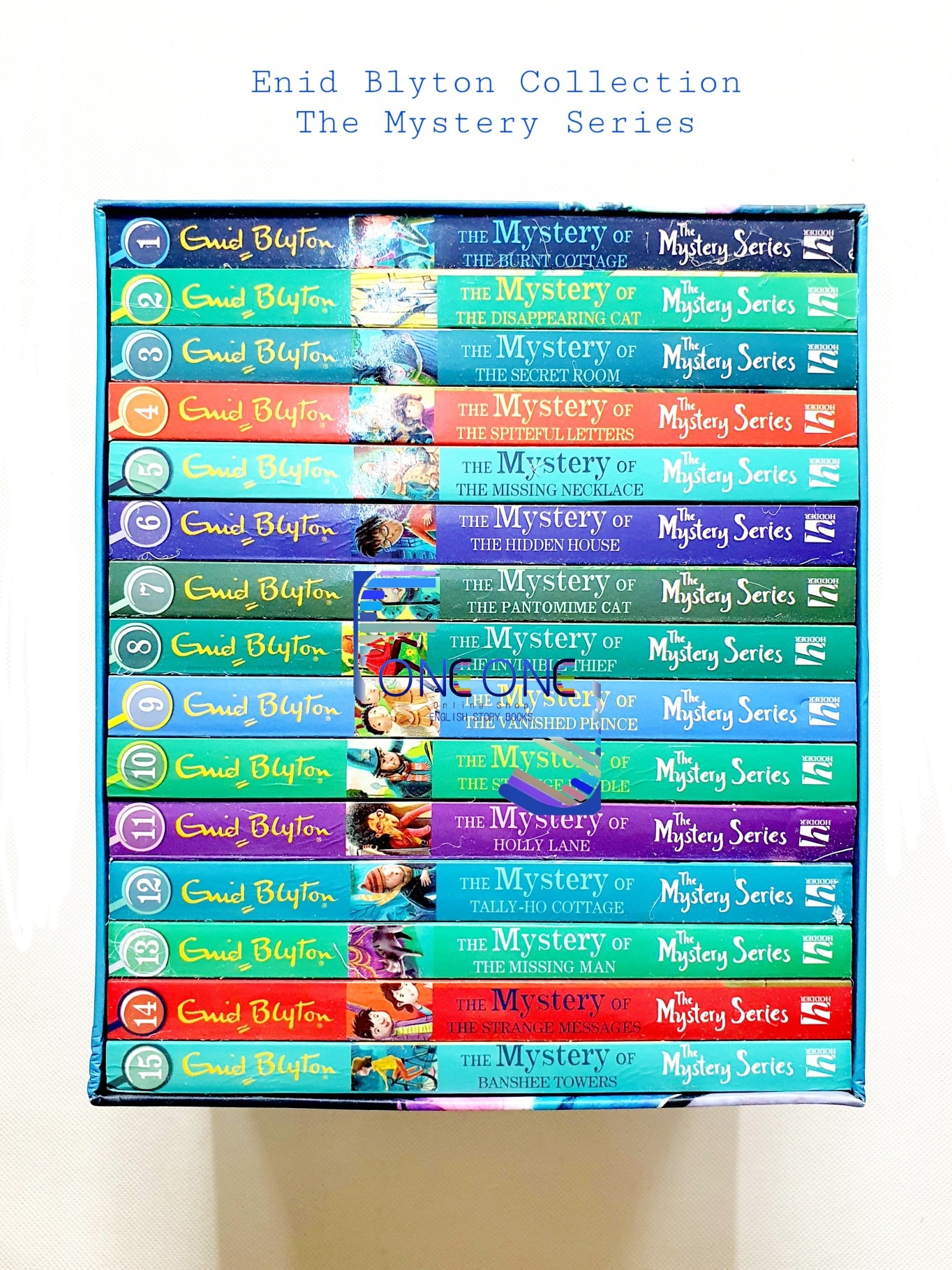 The Mystery Series - Enid Blyton (Sách nhập) - 15 quyển