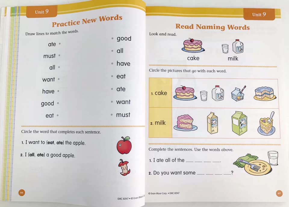 Smart start sight words (Sách nhập) - 2 quyển