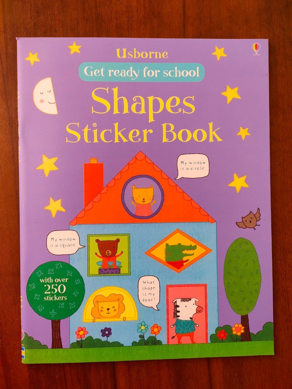 Sách Dính Dán - Usbonre Sticker Book - Shapes