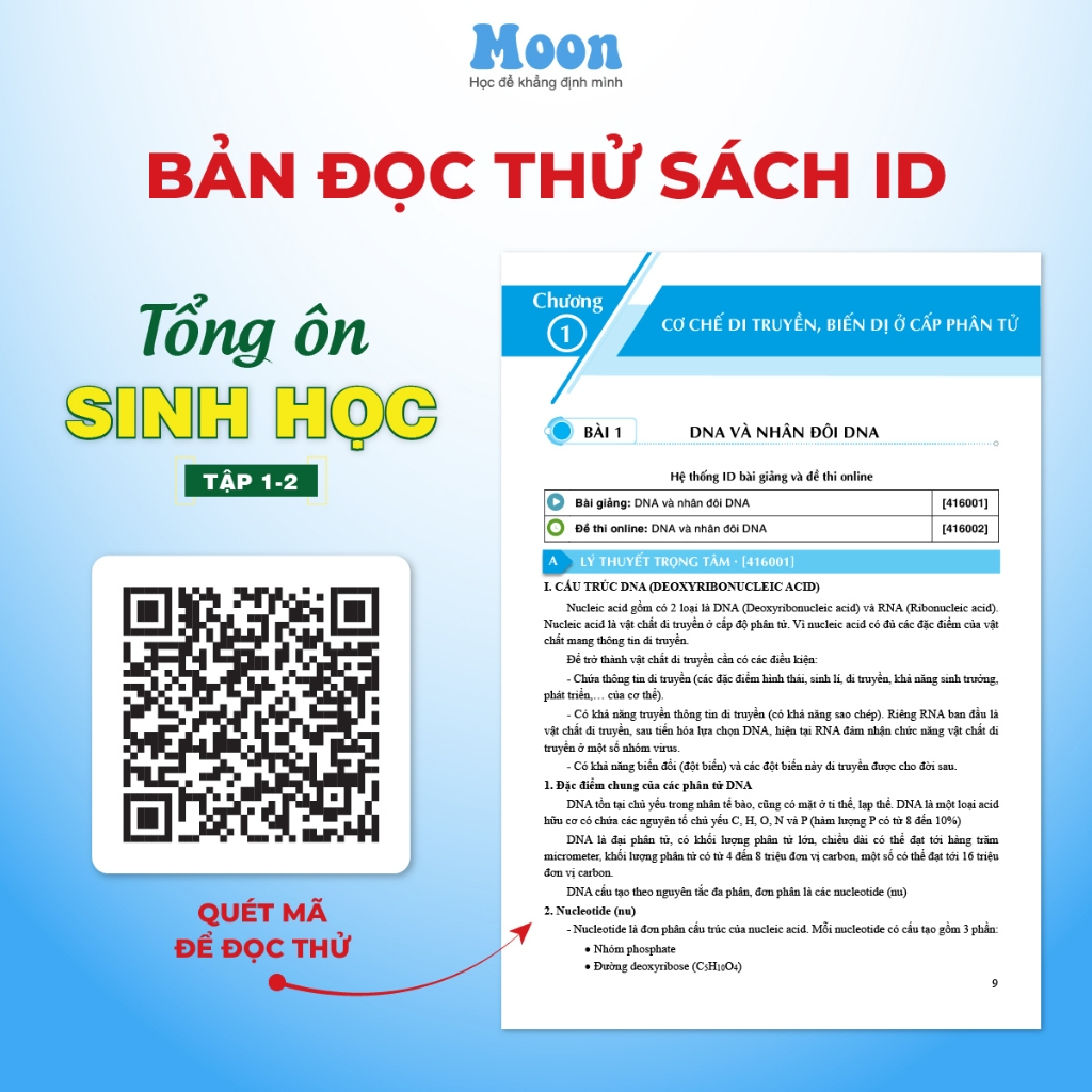 Tổng ôn Sinh học - Tập 1