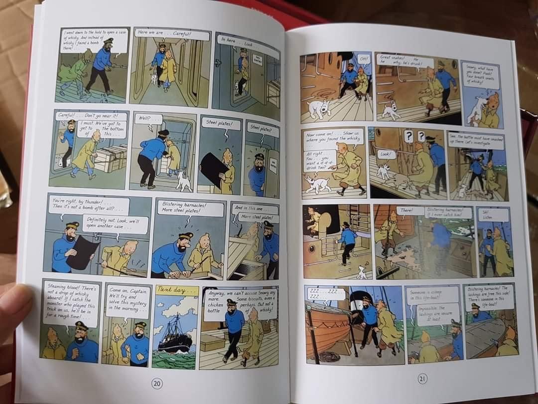 The Adventures Of Tin Tin (Sách nhập) - 8 quyển Bìa cứng