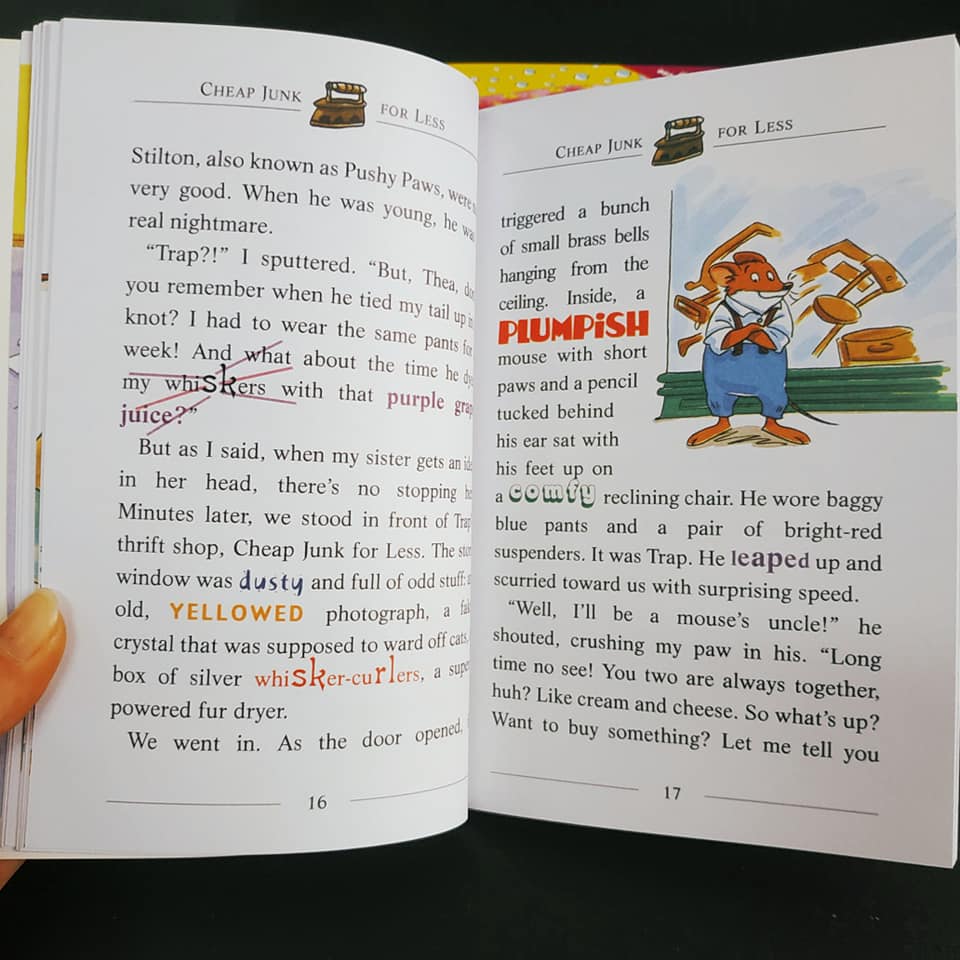 Geronimo Stilton (Sách nhập) - Tập 1 đến 10 + File Mp3