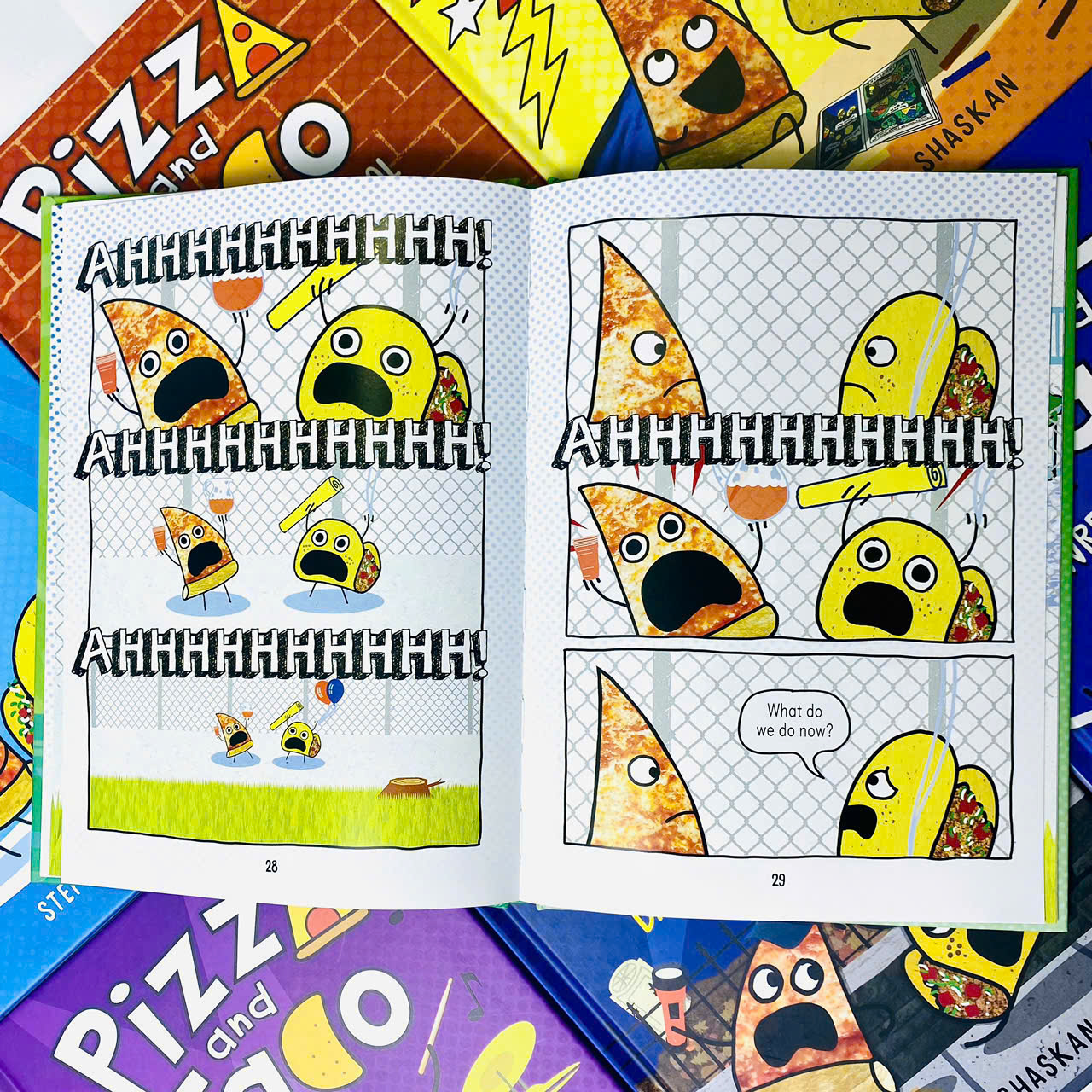 🎉 PIZZA & TACO – Bộ truyện cười “ngon mắt, vui miệng”, giúp bé mê đọc tiếng Anh! 🍕🌮
