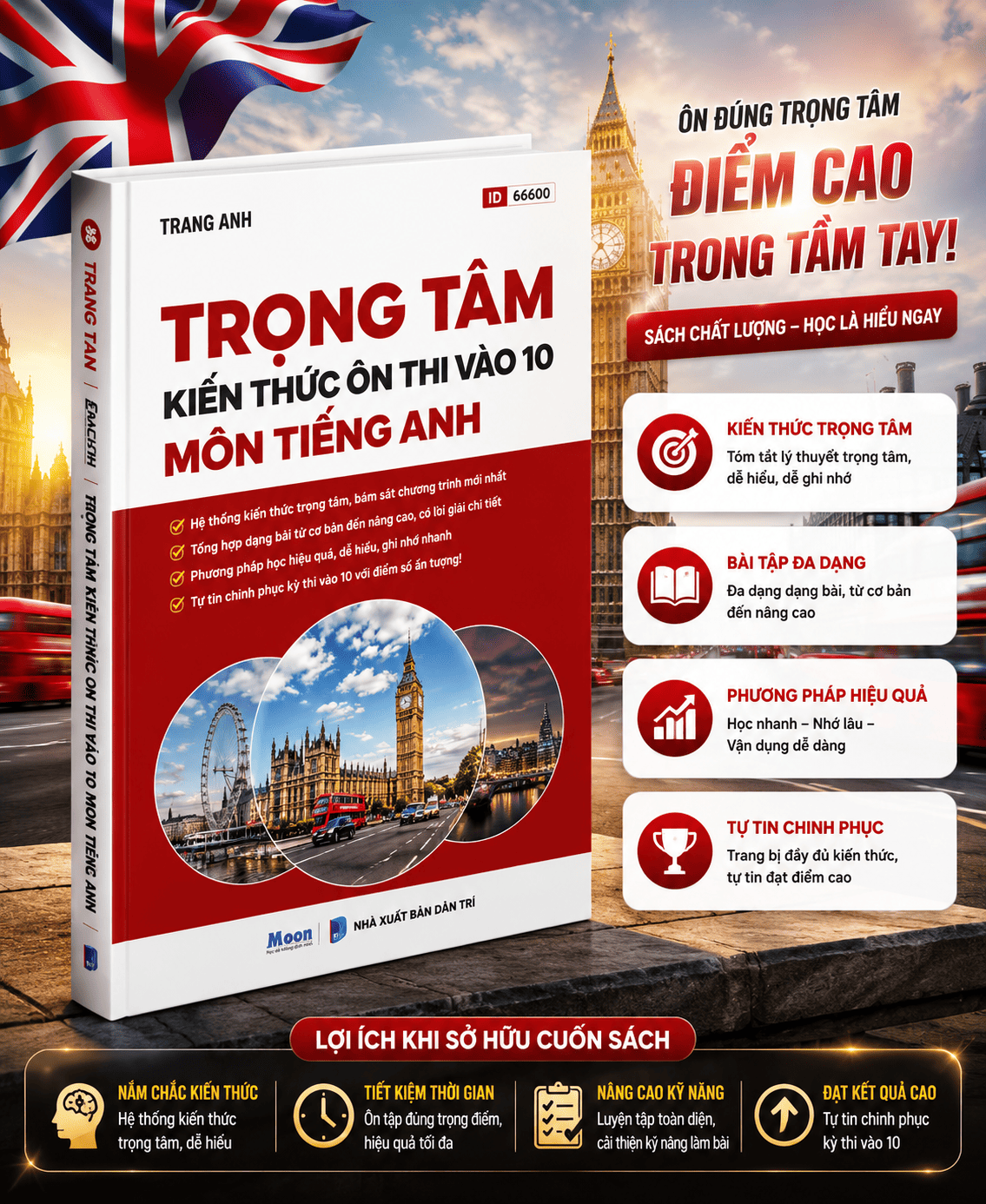 Trọng tâm ôn thi vào 10 môn Tiếng Anh