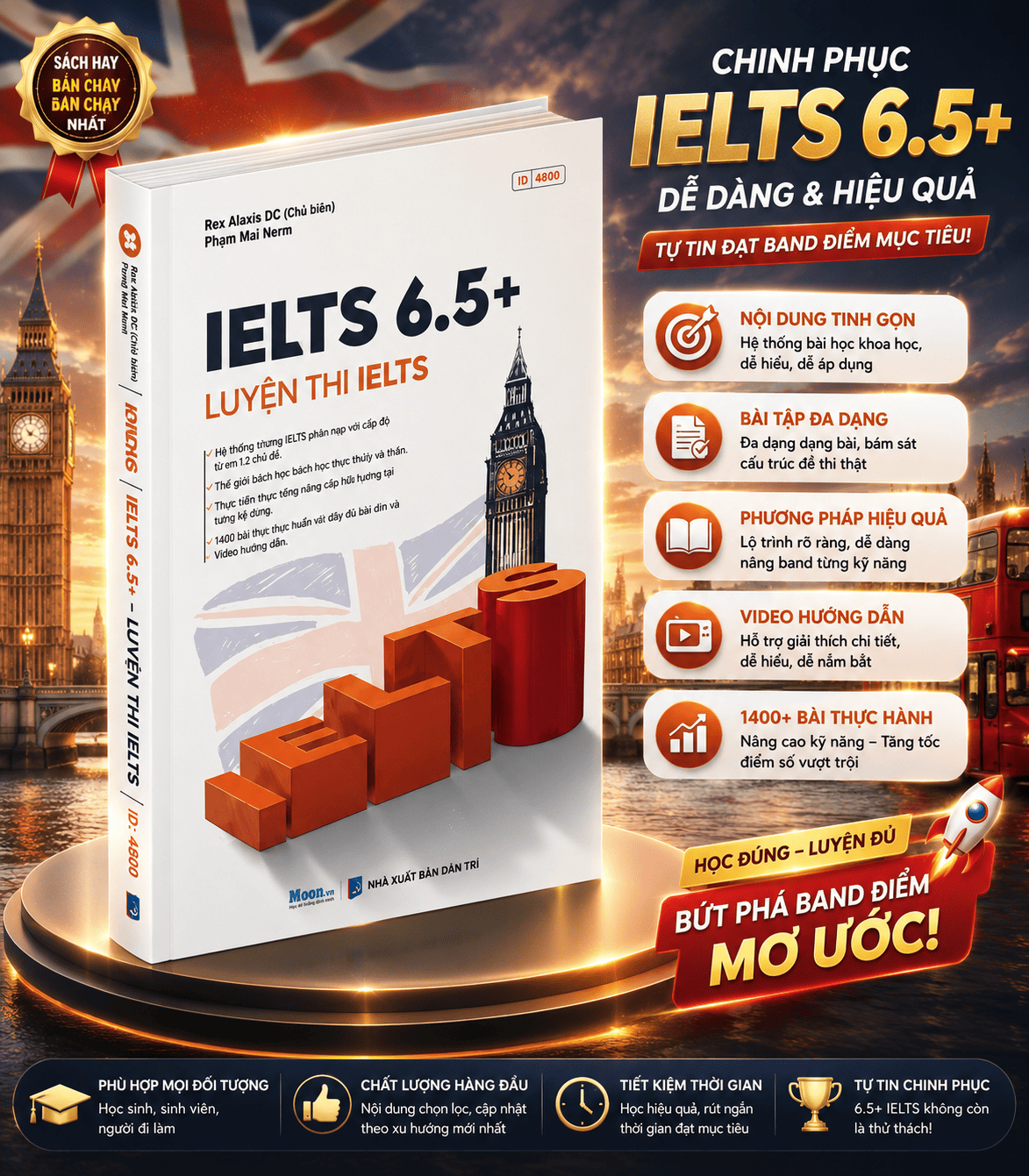 Luyện thi IELTS 6.5+
