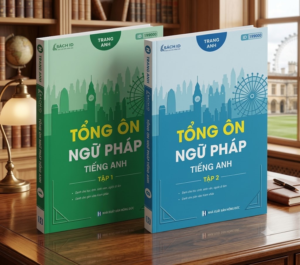 Combo Tổng Ôn Ngữ Pháp Tiếng Anh - Tập 1,