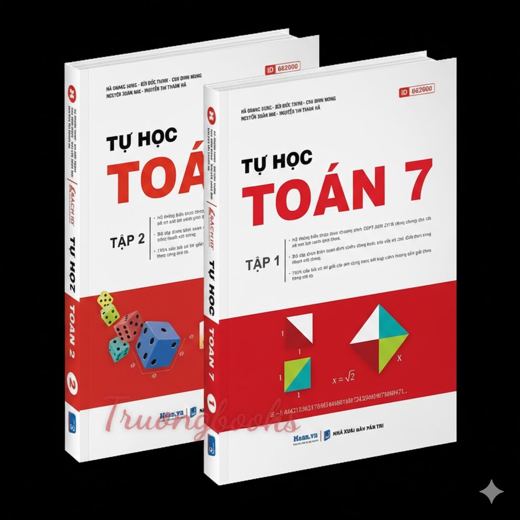 Sách toán lớp 7 tập 1  + tập  2