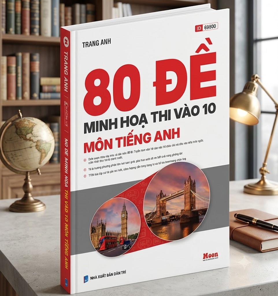 80 đề minh họa thi vào 10 môn Tiếng Anh