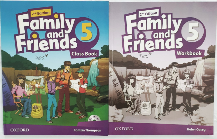 FAMILY AND FRIEND - 2ND EDITION Trọn bộ ( mỗi level  gồm 2 quyển kèm file nghe)