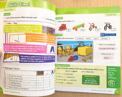 FAMILY AND FRIEND - 2ND EDITION Trọn bộ ( mỗi level  gồm 2 quyển kèm file nghe)