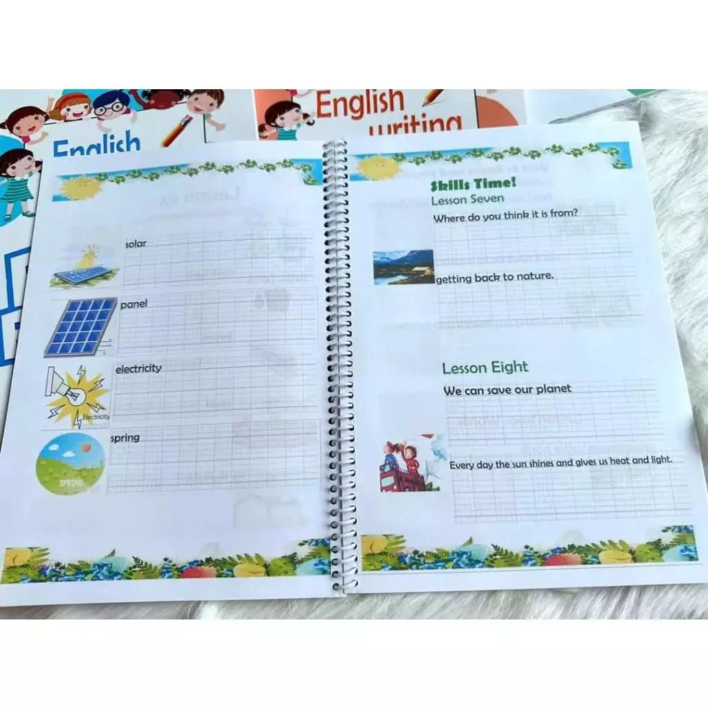 Vở tập viết Family and Friends bản 2nd - level 1, 2, 3, 4, 5 (tùy chọn)