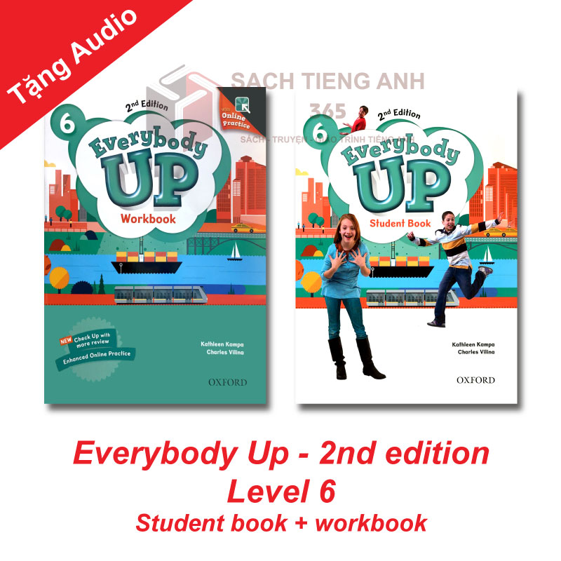EVERYBODY UP - 2ND EDITION Level 6 ( 2 cuốn kèm file nghe)