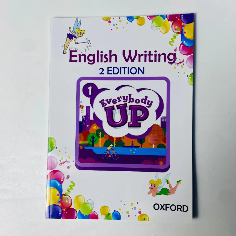 Vở viết Everybody Up bản 2nd - Level starter 1, 2, 3, 4, 5, 6  (tùy chọn)