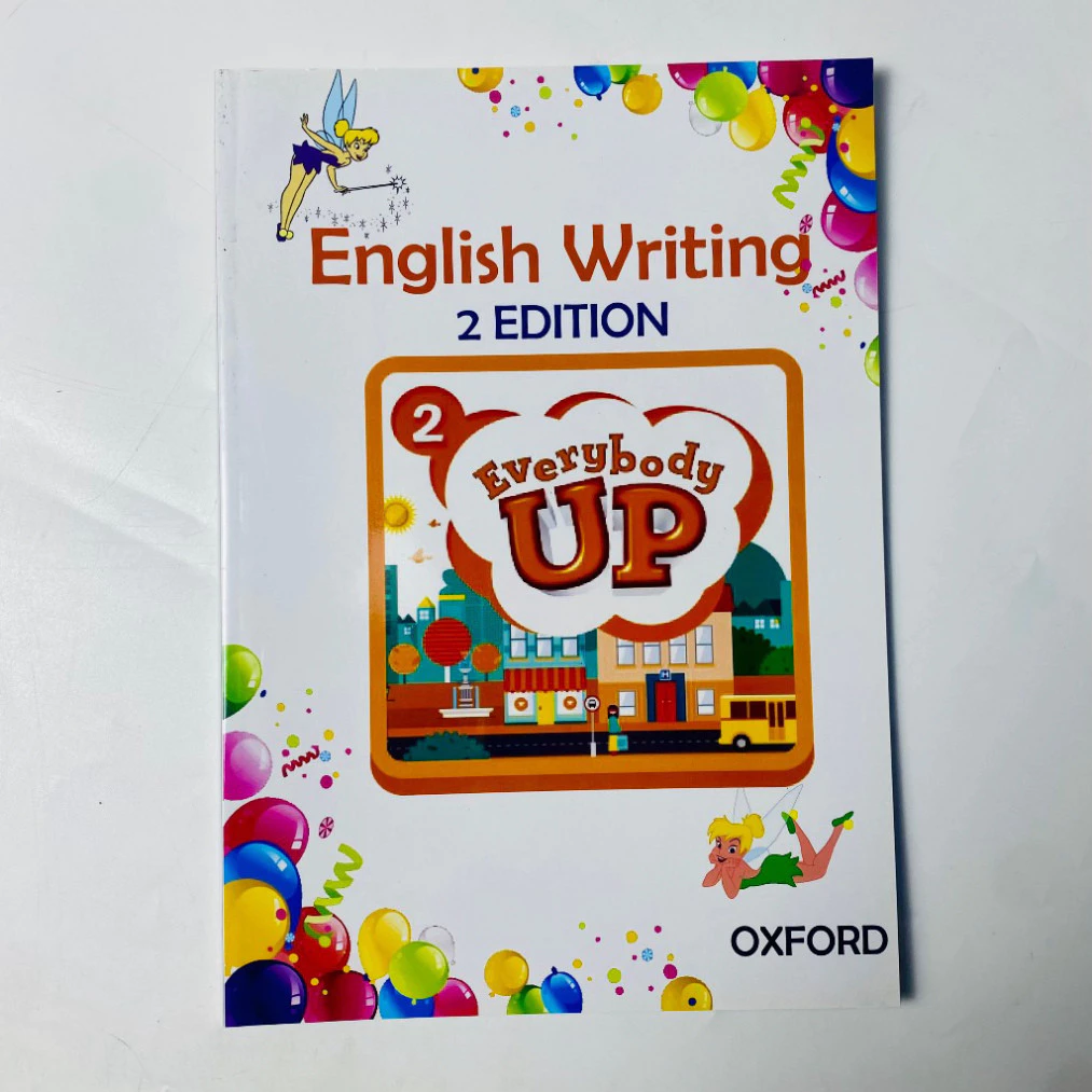 Vở viết Everybody Up bản 2nd - Level starter 1, 2, 3, 4, 5, 6  (tùy chọn)