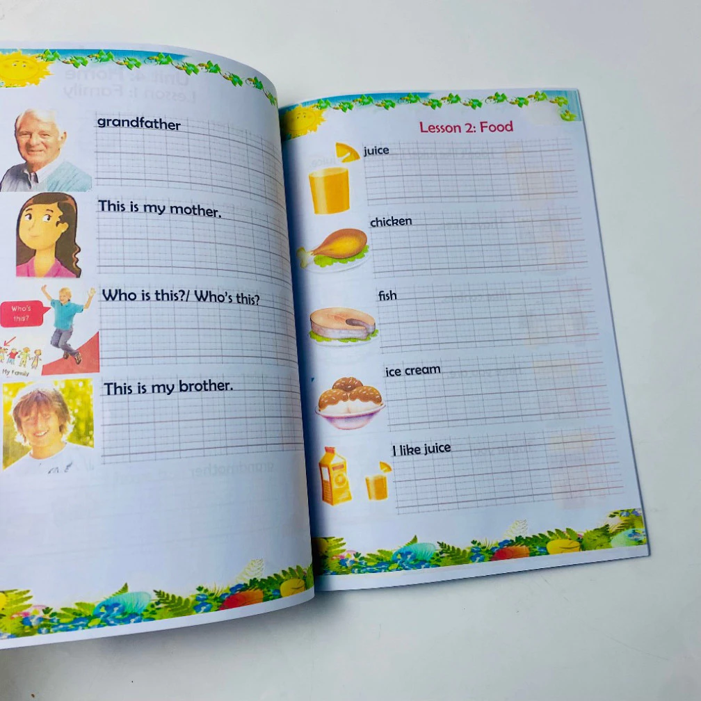 Vở viết Everybody Up bản 2nd - Level starter 1, 2, 3, 4, 5, 6  (tùy chọn)