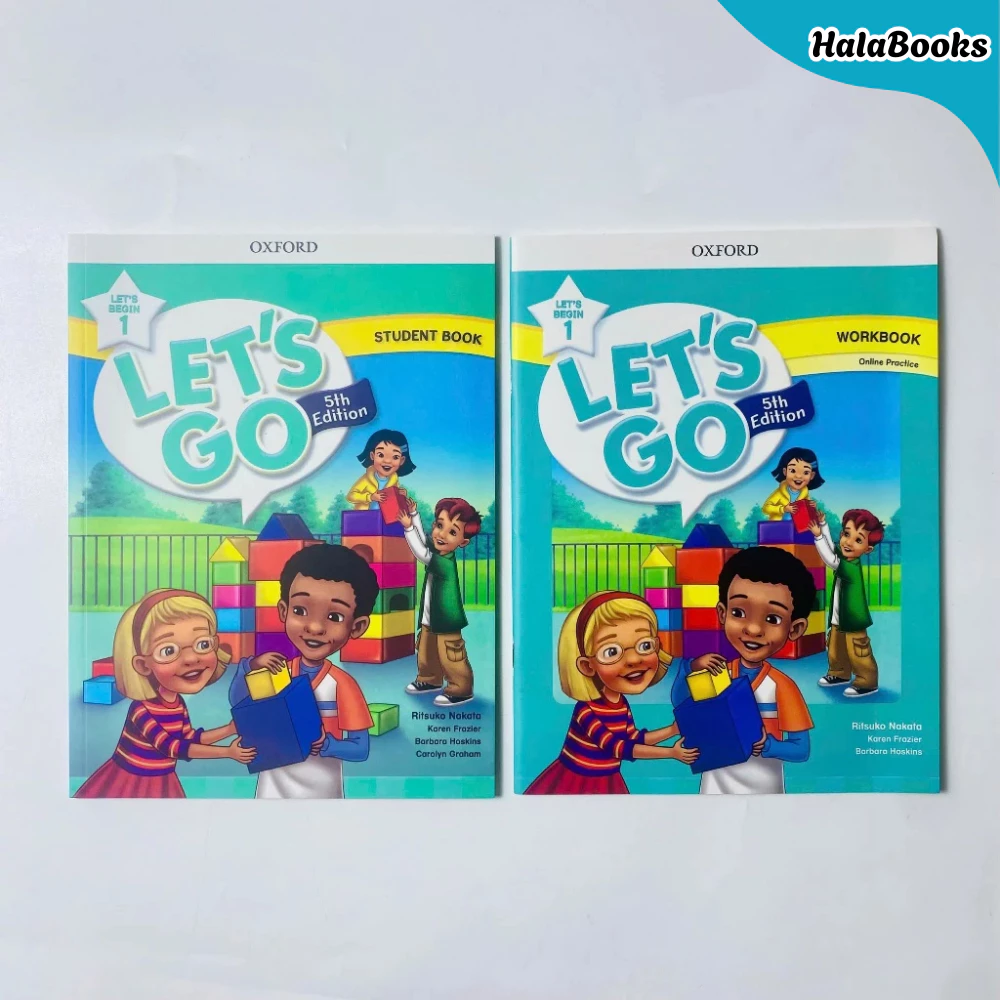 Sách  Let’s go 5th Edition - Let's Go_5th Begin 1,  begin 2 , tập 1, 2, 3, 4, 5 ( 2 cuốn SB+WB )