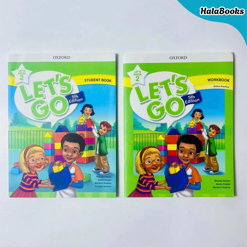Sách  Let’s go 5th Edition - Let's Go_5th Begin 1,  begin 2 , tập 1, 2, 3, 4, 5 ( 2 cuốn SB+WB )