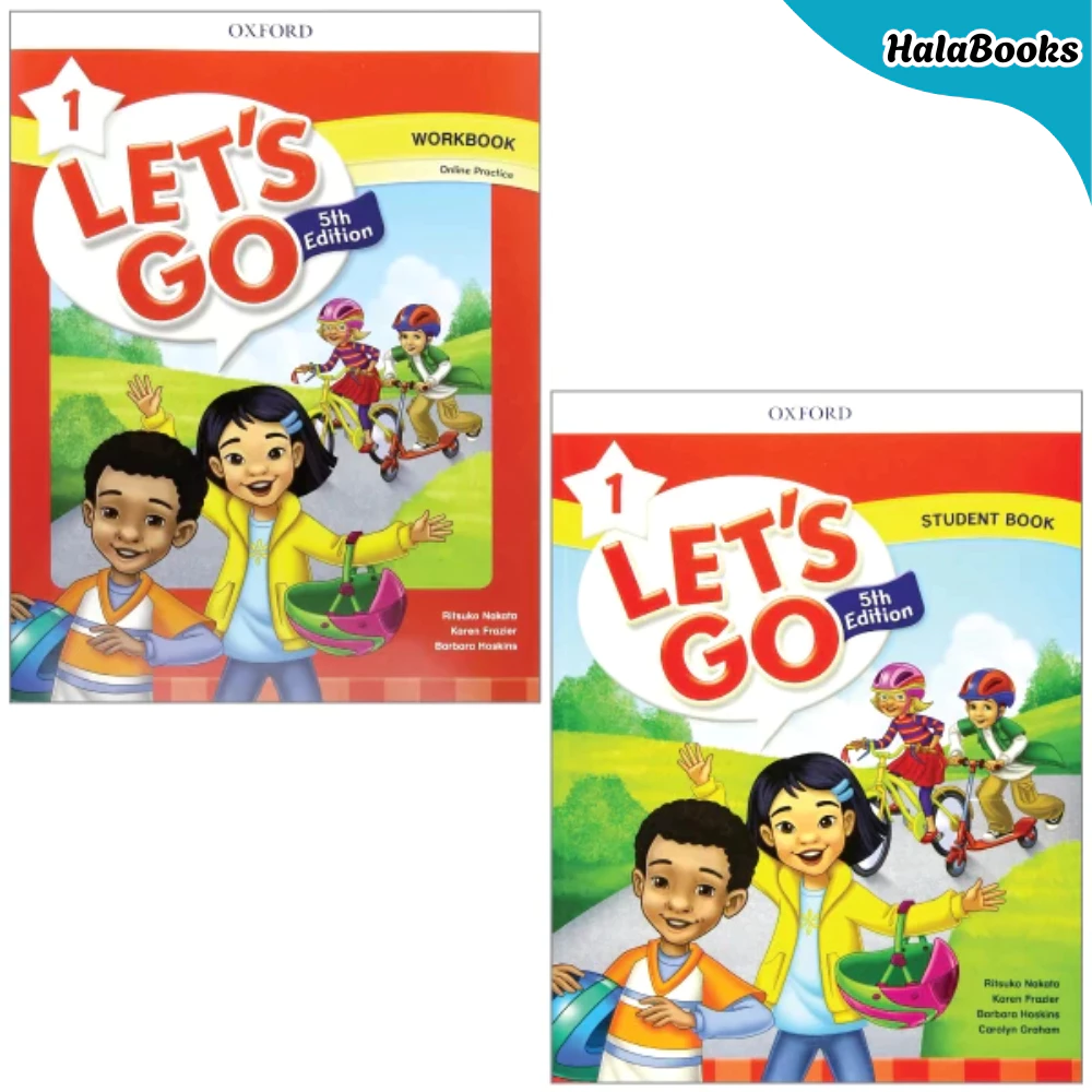 Sách  Let’s go 5th Edition - Let's Go_5th Begin 1,  begin 2 , tập 1, 2, 3, 4, 5 ( 2 cuốn SB+WB )