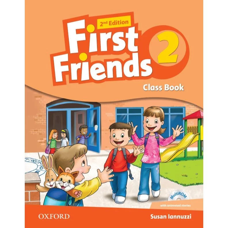 Sách - Giáo trình first friend 2nd edition level 1, 2 - bộ gồm 2 quyển - có file nghe