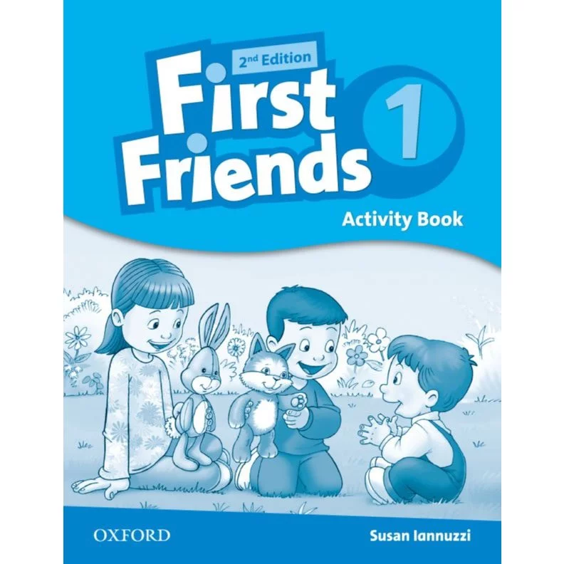 Sách - Giáo trình first friend 2nd edition level 1, 2 - bộ gồm 2 quyển - có file nghe