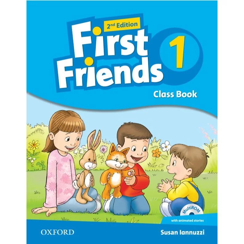 Sách - Giáo trình first friend 2nd edition level 1, 2 - bộ gồm 2 quyển - có file nghe