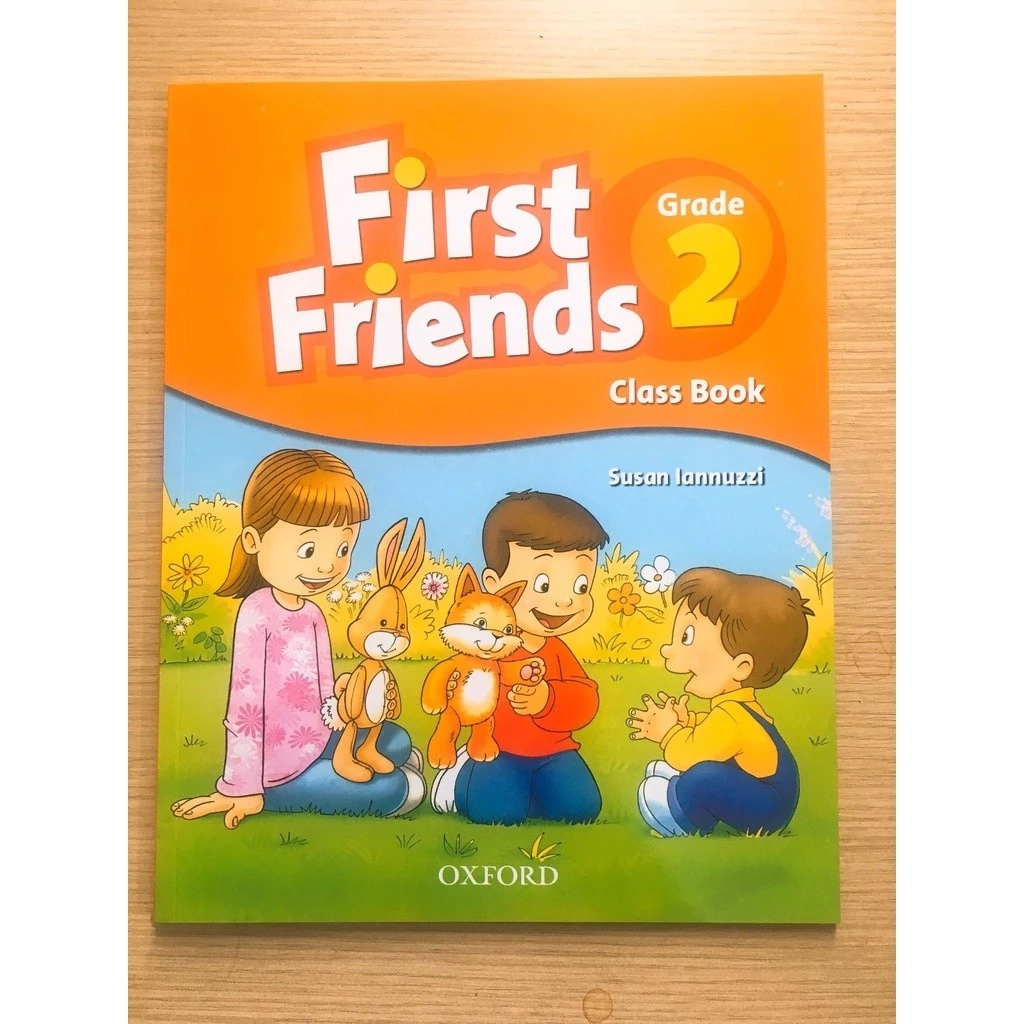Sách - First Friends 1, 2 - bản 1st edition bộ 2 cuốn  (Class Book + ABook)