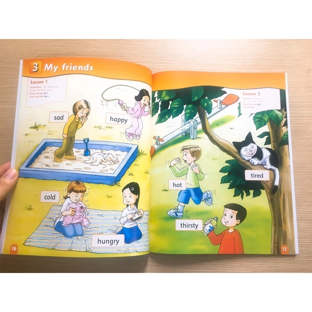 Sách - First Friends 1, 2 - bản 1st edition bộ 2 cuốn  (Class Book + ABook)