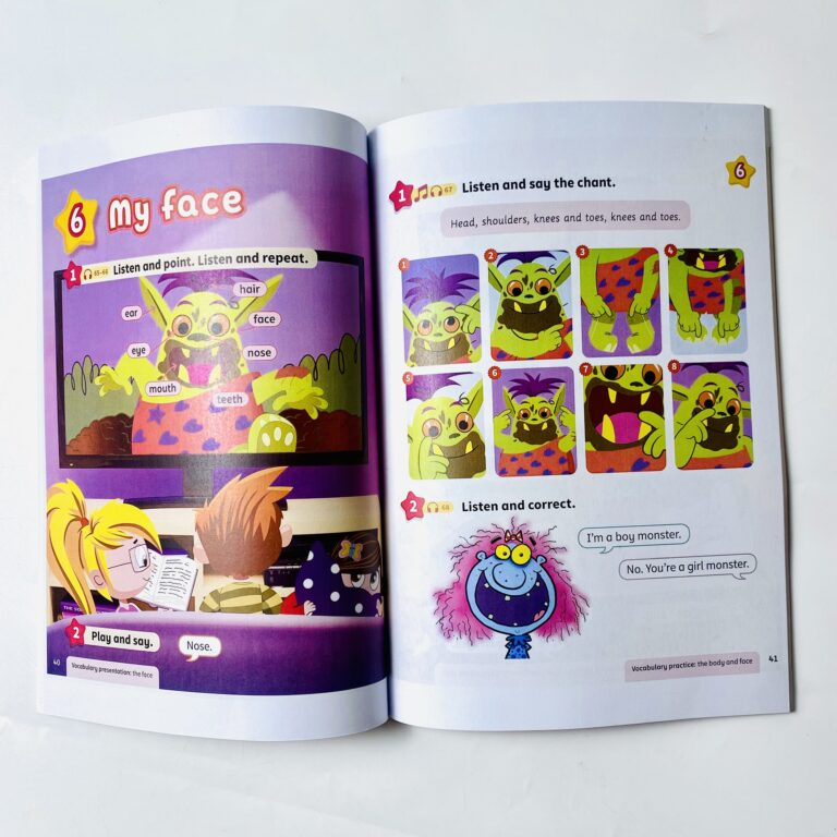 Sách - Kid's Box bản Updated 2nd edition - level 1,2,3, (Bộ 2 cuốn Classbook + Workbook)