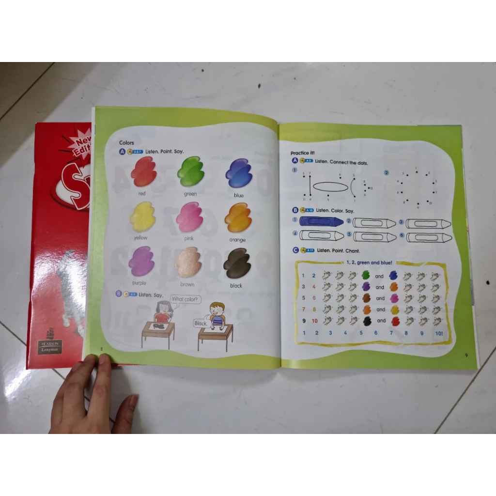 Bộ SuperKids 1,2,3  New Edition (2 sách Student Book + Activity Book )