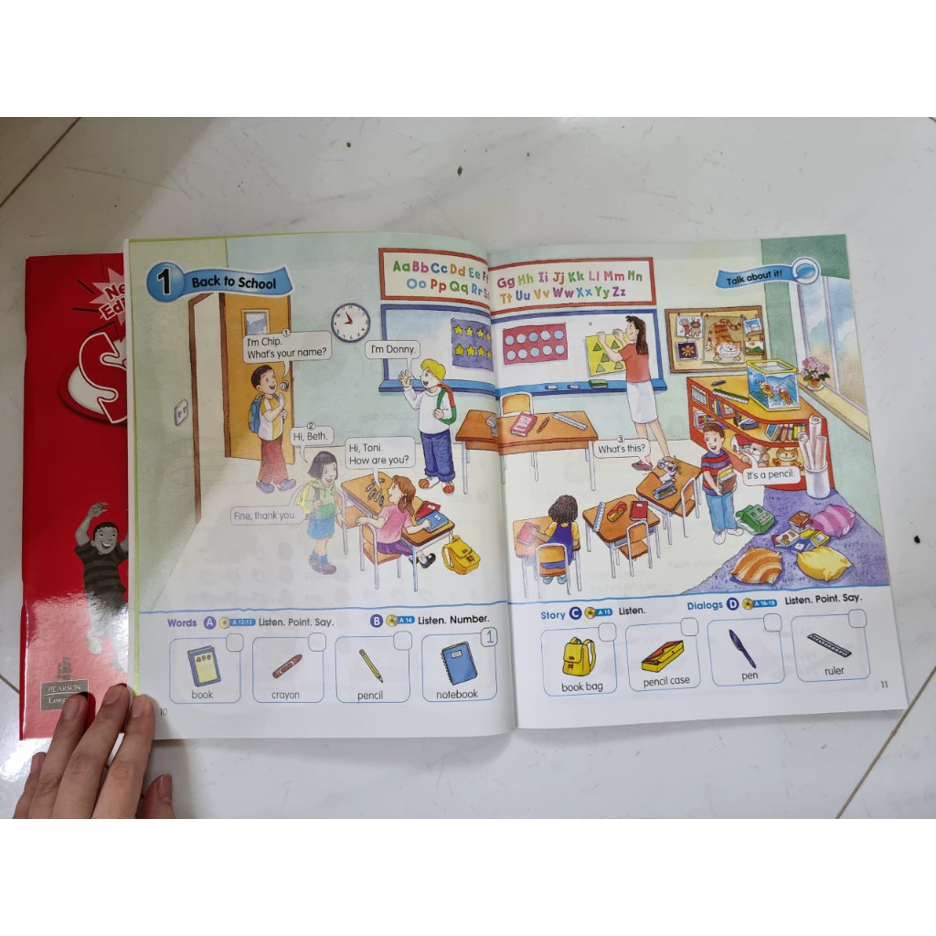 Bộ SuperKids 1,2,3  New Edition (2 sách Student Book + Activity Book )
