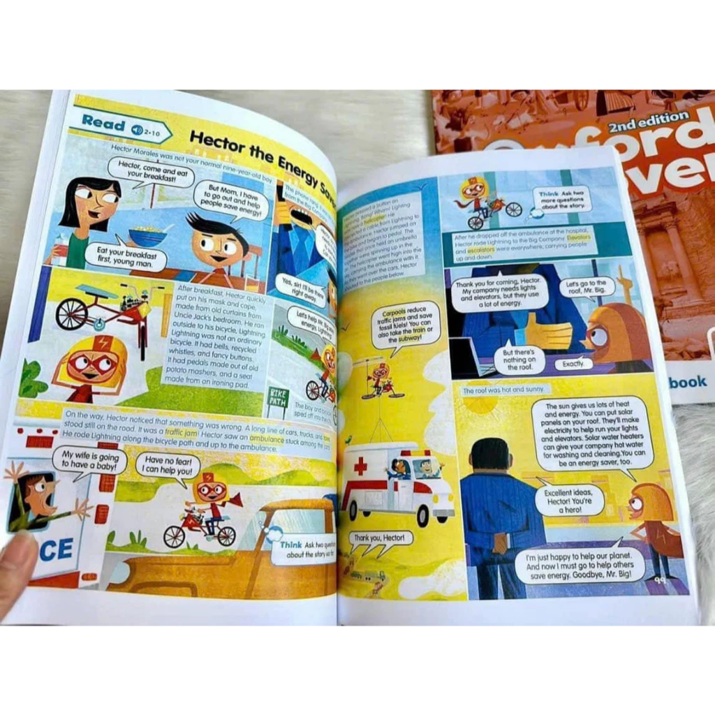 Oxford Discover Level 5 - phiên bản 2 trọn bộ 4 quyển