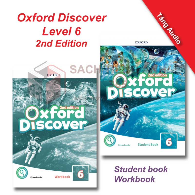 Oxford Discover - Level 6 - Phiên bản 2 (Trọn bộ 4 quyển + File nghe Mp3)