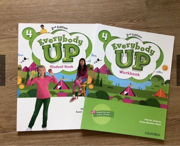 EVERYBODY UP - 2ND EDITION Level 4 ( 2 cuốn kèm file nghe)