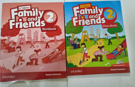 FAMILY AND FRIEND 2ND EDITION level 2 ( gồm 2quyển + tặng kèm file nghe)
