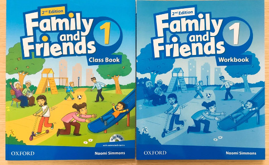 FAMILY AND FRIENDS - 2ND EDITION level 1 ( gồm 2 quyển+ file nghe)