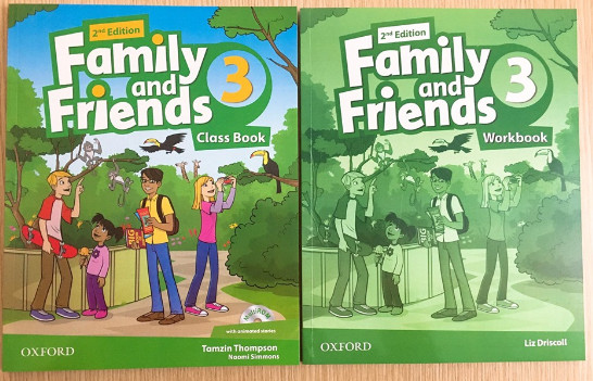 FAMILY AND FRIEND 2ND EDITION level 3 ( gồm 2 quyển +tặng file nghe mp3)