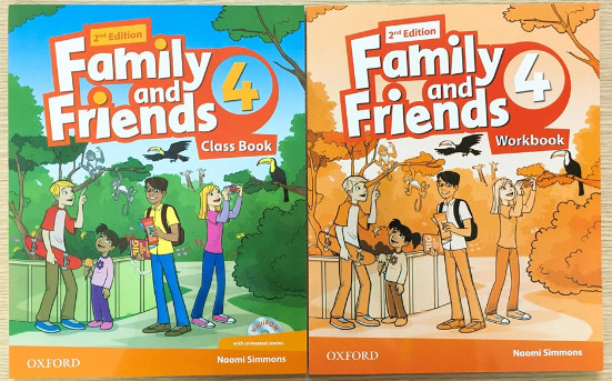 FAMILY AND FRIEND - 2ND EDITION Level 4 ( gồm 2 quyển + file nghe MP3)