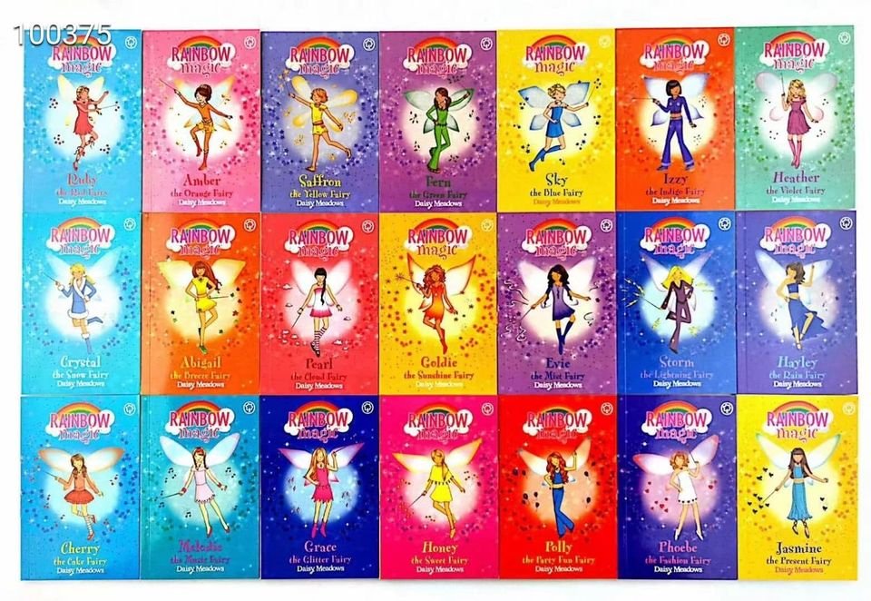 Rainbow magic (Sách nhập) - 21 quyển đen trắng