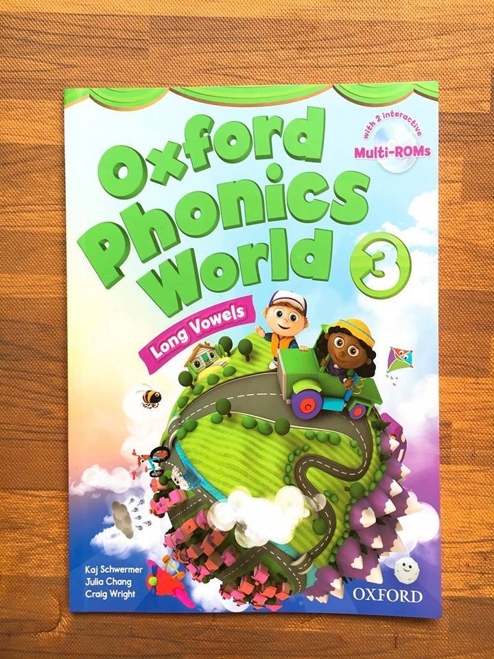 Oxford Phonics World level 3 (Sách nhập) - Bộ 2 quyển tặng kèm file nghe và video