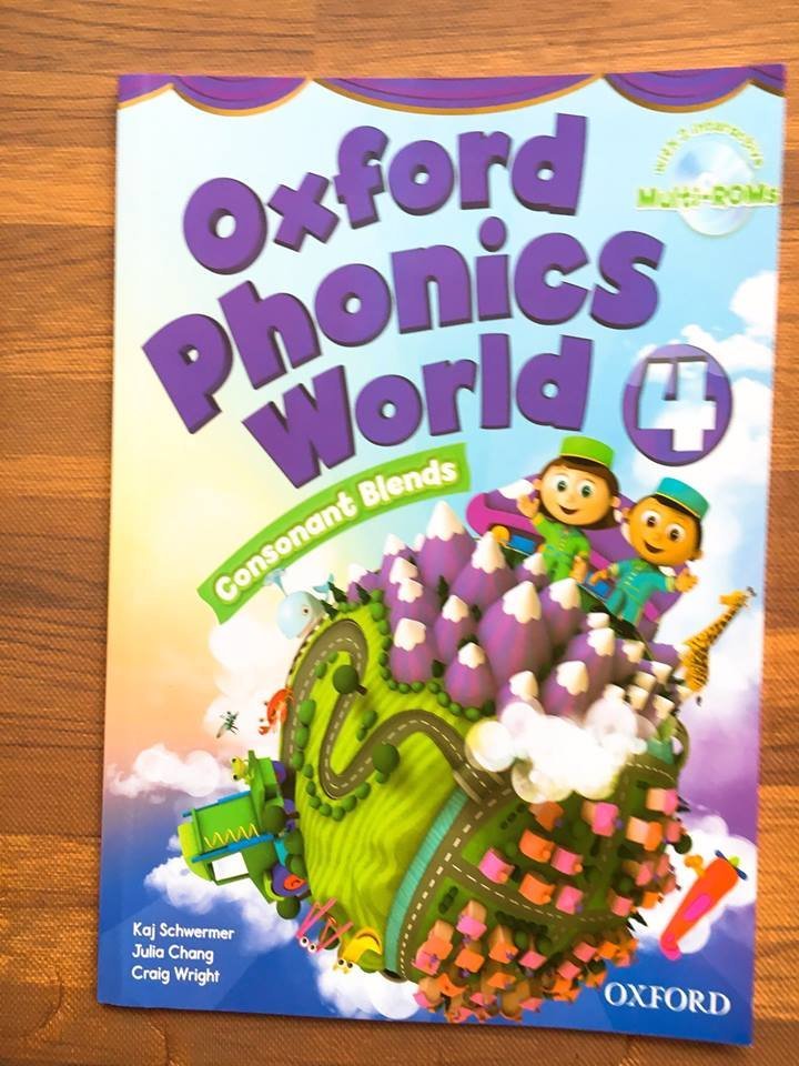 Oxford Phonics World level 4 (Sách nhập) - Bộ 2 quyển tặng kèm file nghe và video