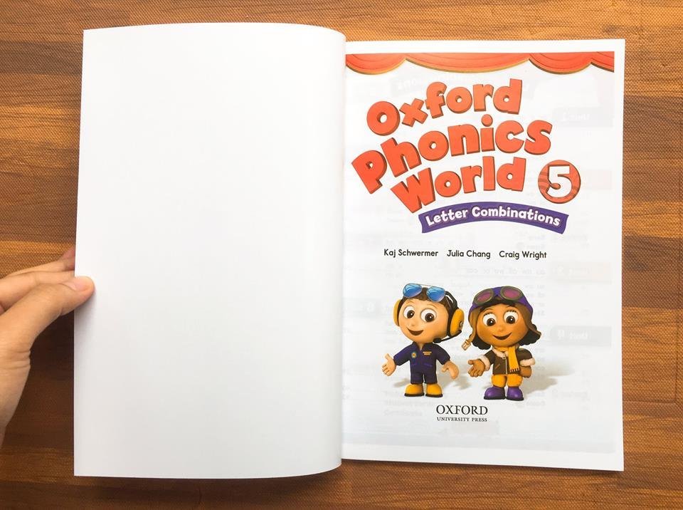 Oxford Phonics World level 5 (Sách nhập) - Bộ 2 quyển tặng kèm file nghe và video